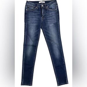 Kancan Blue Skinny Jeans with Sleek Fit size 1